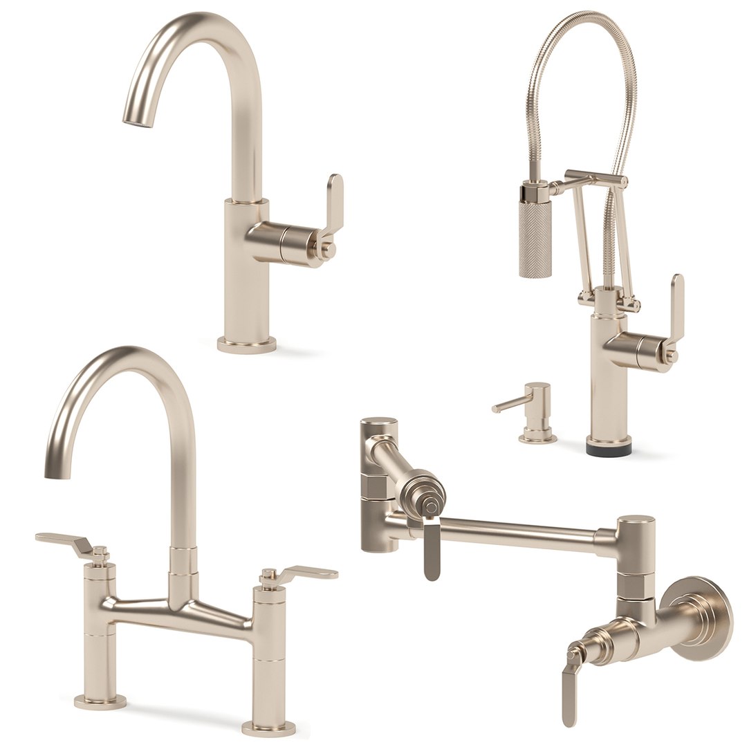 BRIZO Kitchen Faucets Collection Model - TurboSquid 2382988
