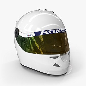 F1 Racing Helmet 3D model