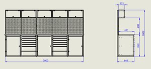 Metal Workbench