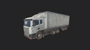3D Truck 3D Model 002