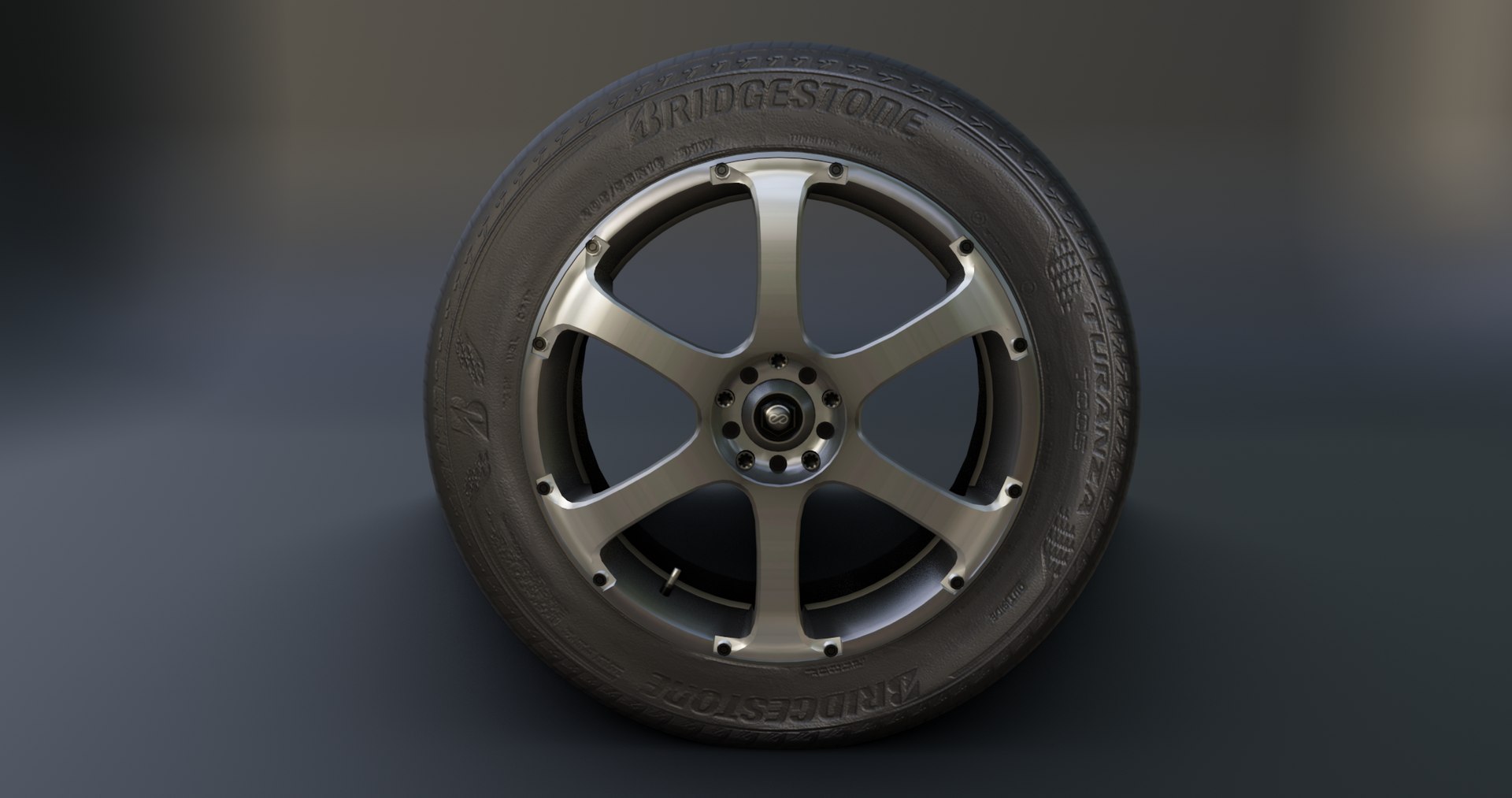 3D Enkei RS6 - TurboSquid 2173723