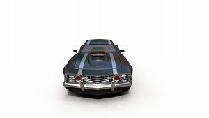 Low poly AvengerRace car with 4K PBR Texture 3D