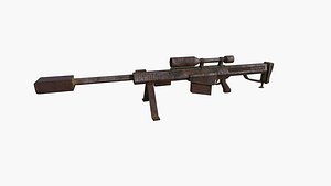 Anti-Drone Sniper Gun J11 Destroyed - SciFi Jamming Weaponry