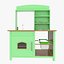 3d model toy kitchen