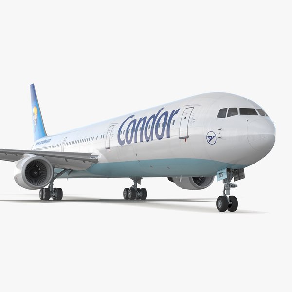 boeing 767-400 interior condor 3D model