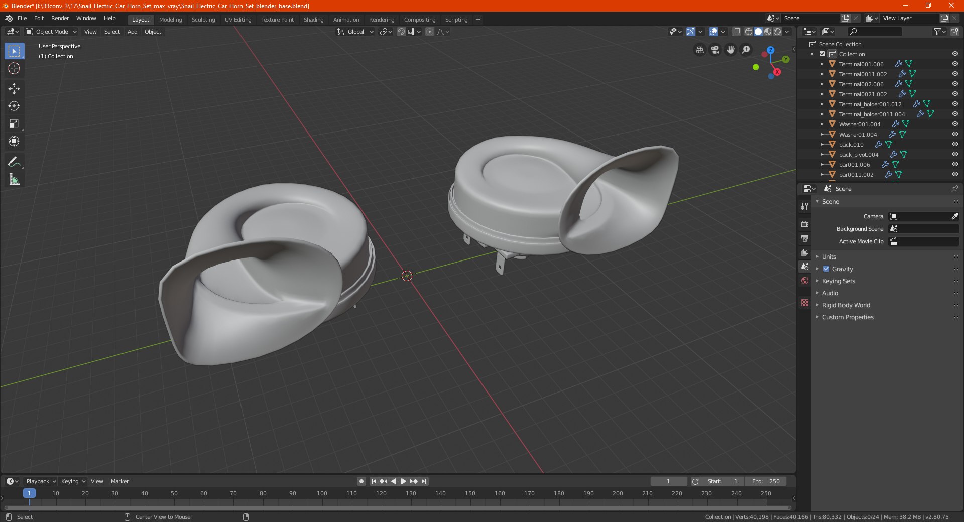 3D snail electric car horn model https://p.turbosquid.com/ts-thumb/sB/NevblA/WLxIdEiZ/snailelectriccarhornsetc4dmodel026/jpg/1601372251/1920x1080/fit_q87/ae2a44eb38214f8861c6d9f46de97f6476fea8ad/snailelectriccarhornsetc4dmodel026.jpg