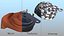 Snail Electric Car Horn Set