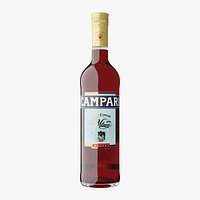 Campari Bottle PBR 4K