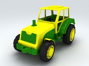 toy tractor 3d 3ds