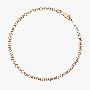 3D chain bracelet