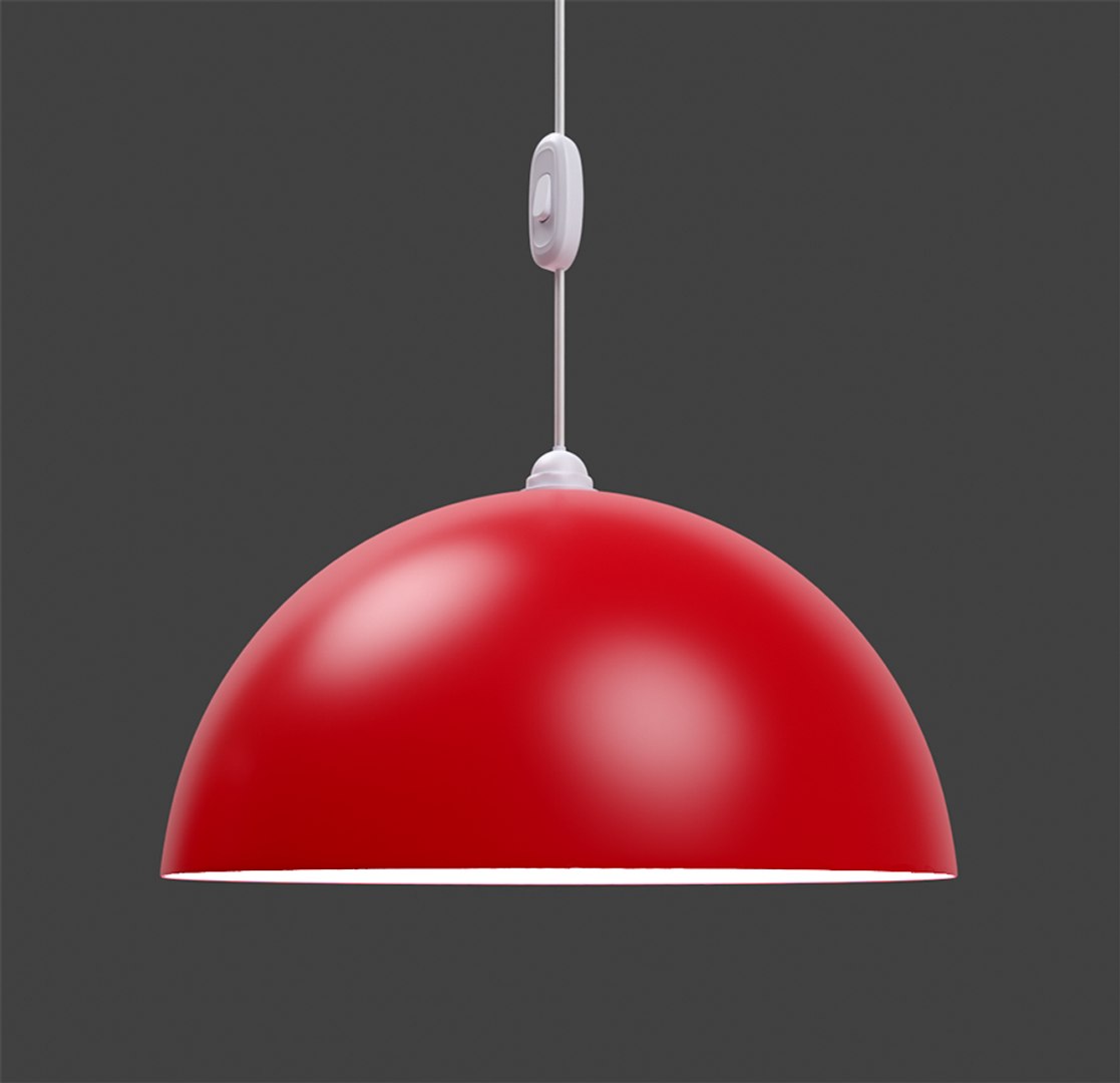 Hanging Lamp Model Turbosquid 1614378