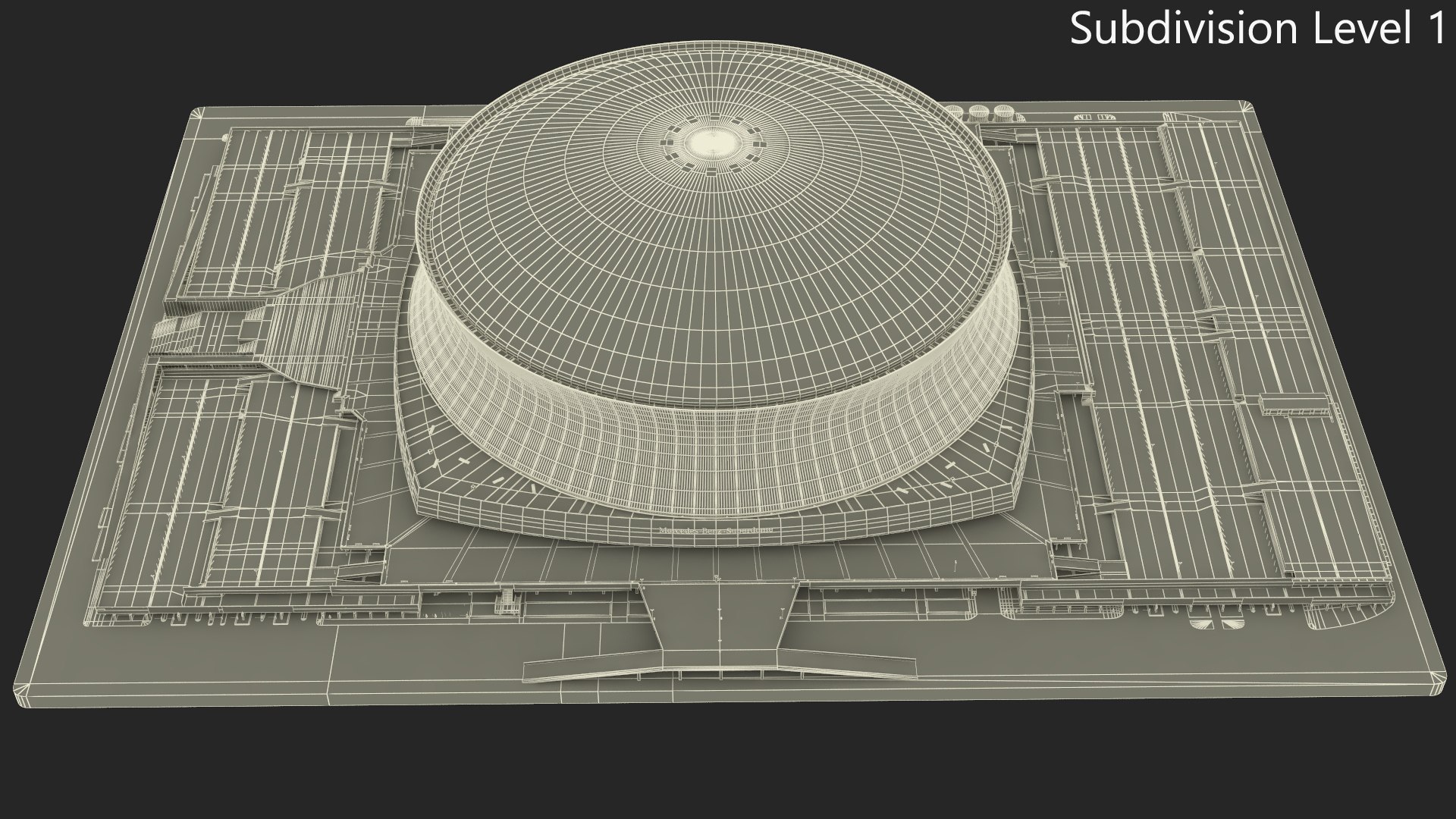 Mercedes Benz Superdome Stadium 3D model https://p.turbosquid.com/ts-thumb/sB/Uv4lRa/kb/mercedes_benz_superdome_stadium_027/jpg/1746956178/1920x1080/fit_q87/c406cc1320607a37674fce2c4a7459f83f062291/mercedes_benz_superdome_stadium_027.jpg