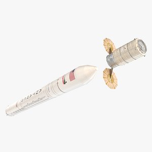 Antares 230+ Rocket and Cygnus Spacecraft