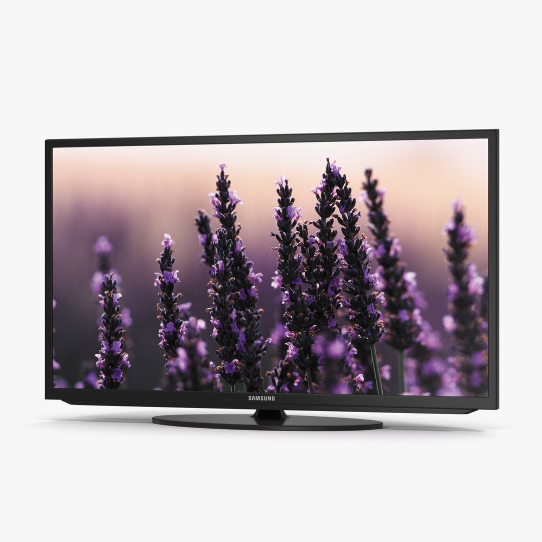 Samsung LED H5203 Series Smart TV 50 inch 3D Model 3D model preview