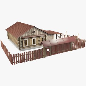 Cottage With Fence