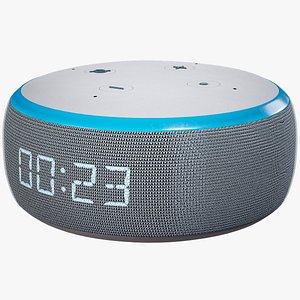 Smart Mini Speaker Amazon Echo Dot Generation 3 White Skin