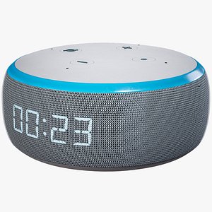 Smart Mini Speaker Amazon Echo Dot Generation 3 White Skin