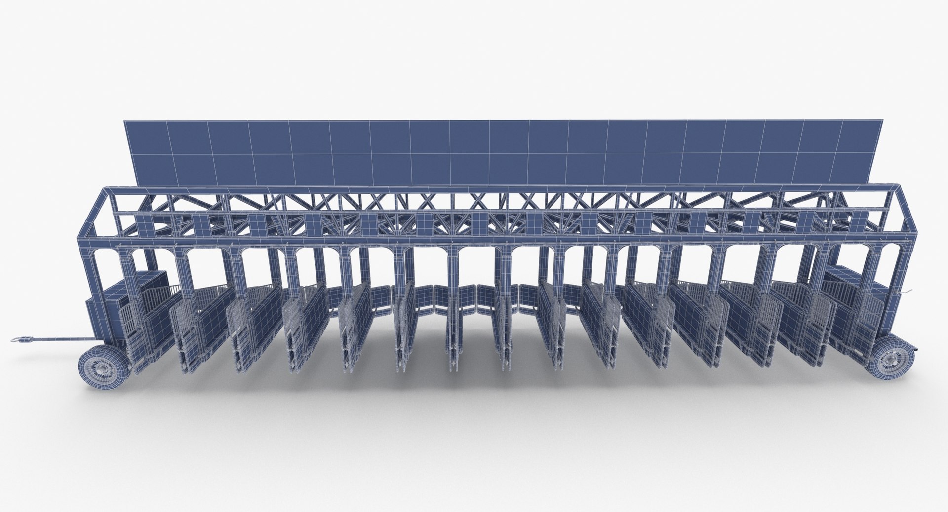 3D Horse Racing Starting Gates - TurboSquid 1646995