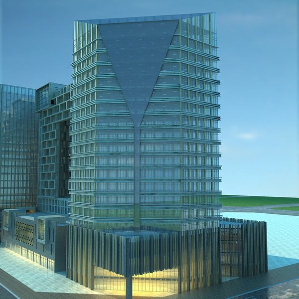 3D city cityscape model - TurboSquid 1664035