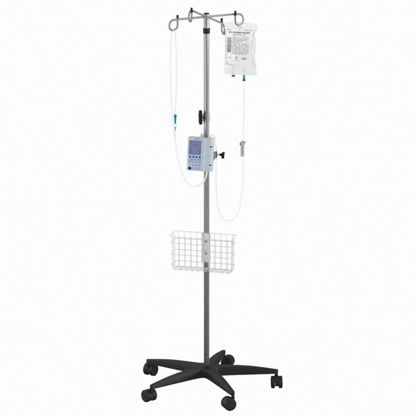IV Stand Pool With Infusion Pump3Dモデル - TurboSquid 1956026