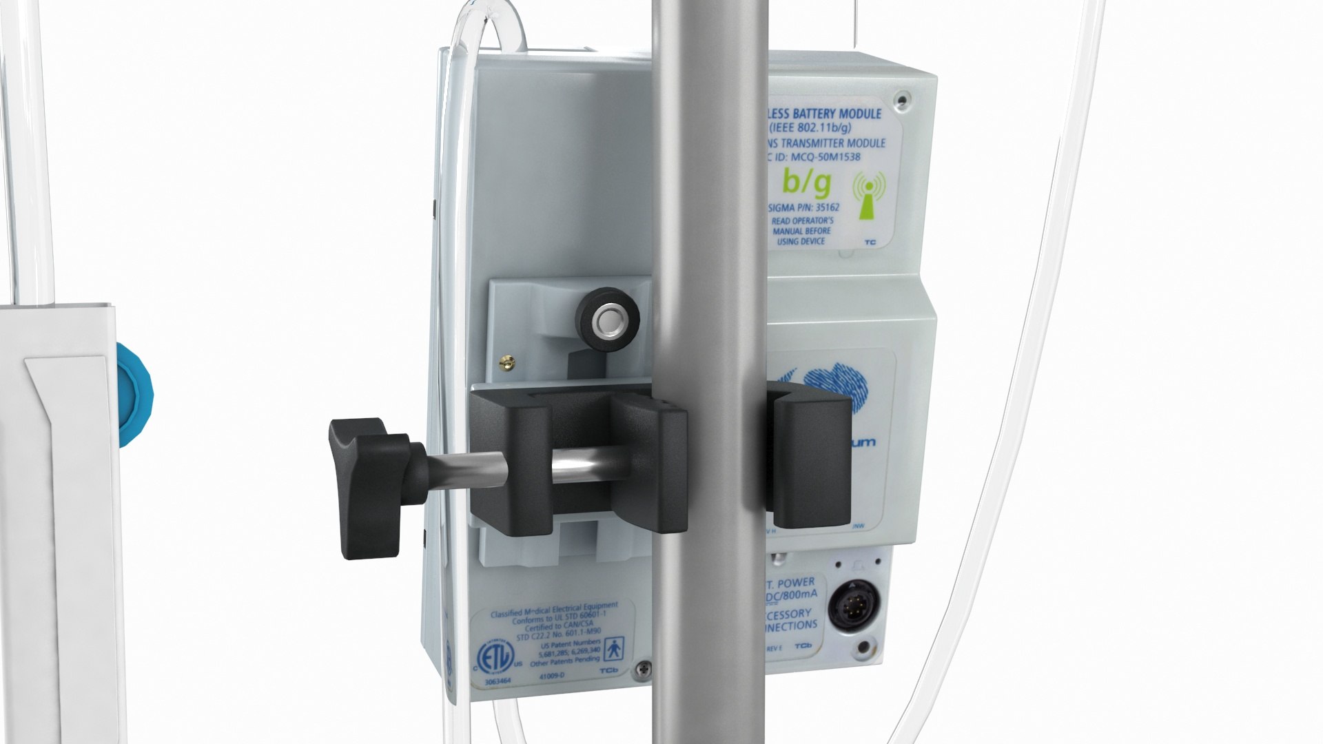 IV Stand Pool With Infusion Pump 3D model - TurboSquid 1956026