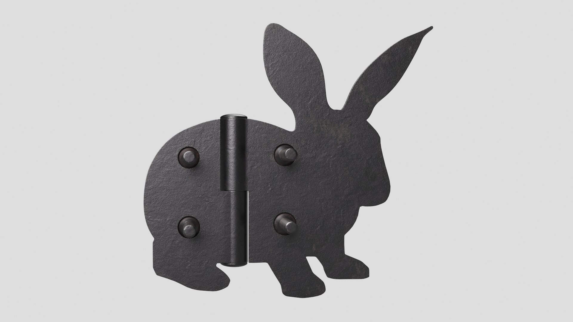 3D Rabbit Shaped Hinge Model - TurboSquid 2017002