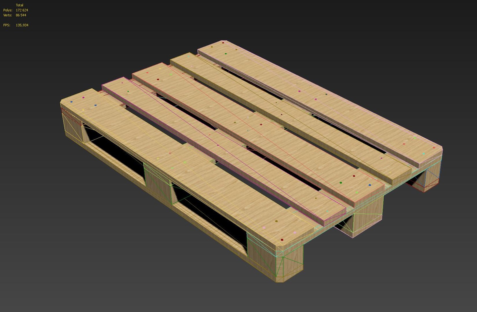 3D Euro Pallet Eur - TurboSquid 1416566