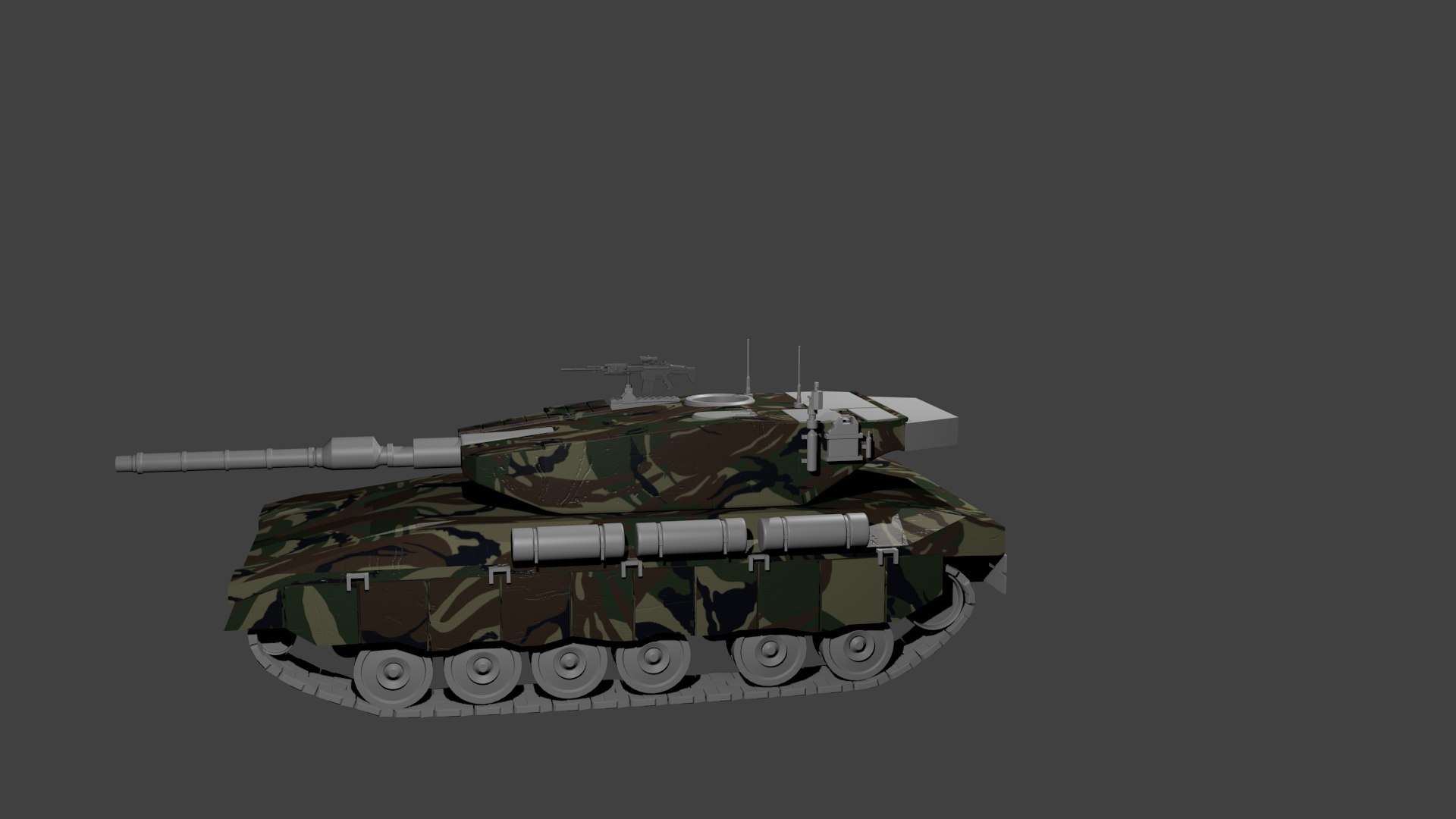 3d Model Tank