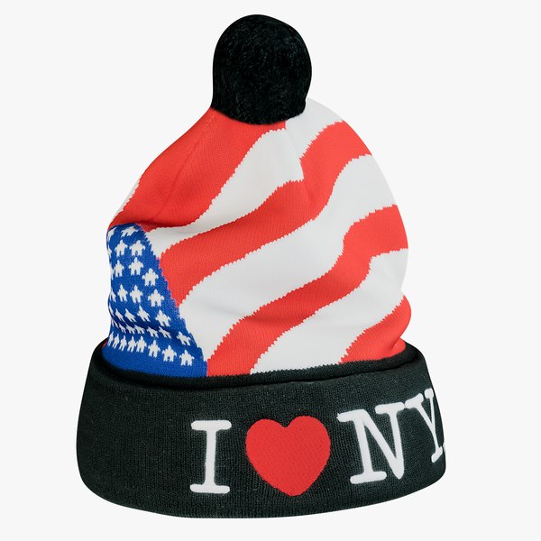 realistic hat love ny 3D model