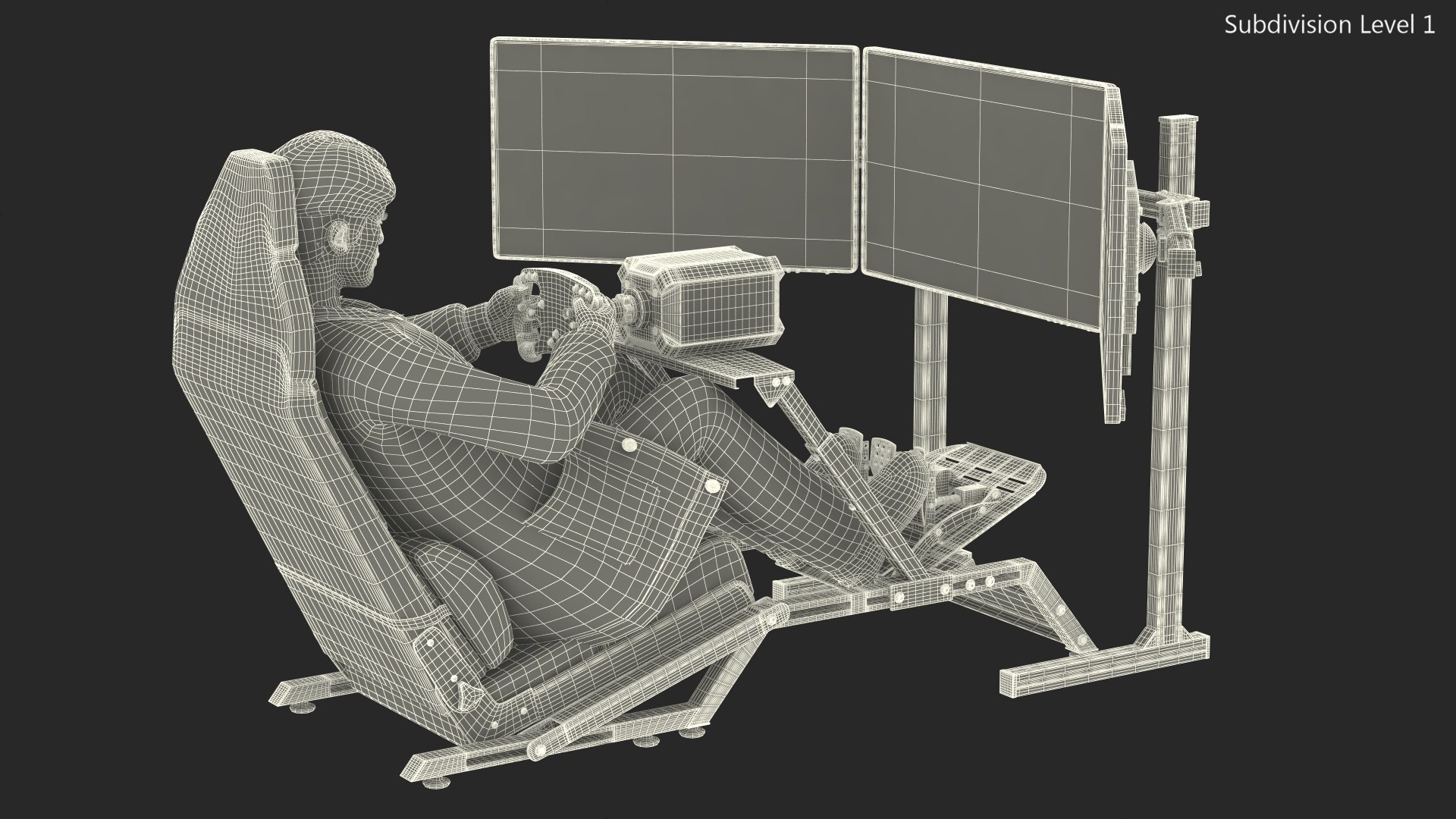 3D model Man Sitting in a Racing Simulator Rig https://p.turbosquid.com/ts-thumb/sB/yWafJ7/ir/mansittinginaracingsimulatorrig3dmodel022/jpg/1682334639/1920x1080/fit_q87/b09aed8325b439f3cb5592fe77cdf0ab0b7816e2/mansittinginaracingsimulatorrig3dmodel022.jpg