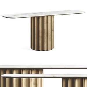 Bonaldo Dorian Console Table 3D model