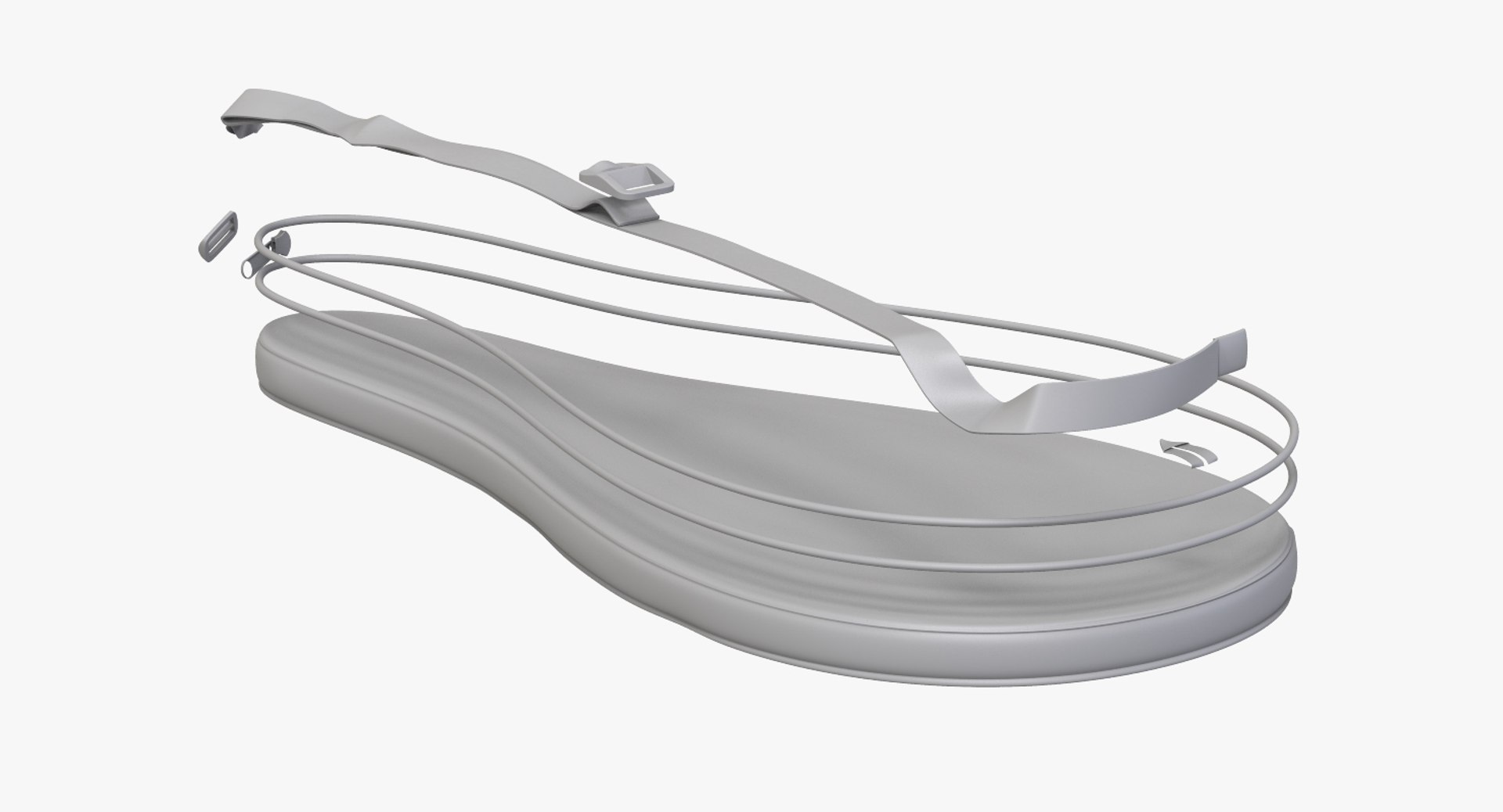 3D Model Tennis Racket Cover Bag - TurboSquid 1362713