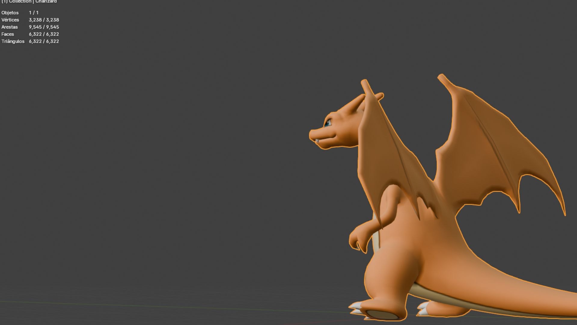 3D Model Charizard - TurboSquid 2239871