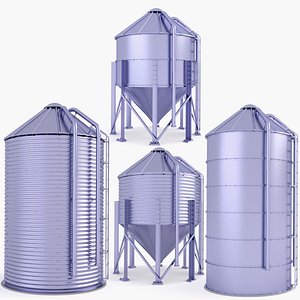 3D model Silos v5