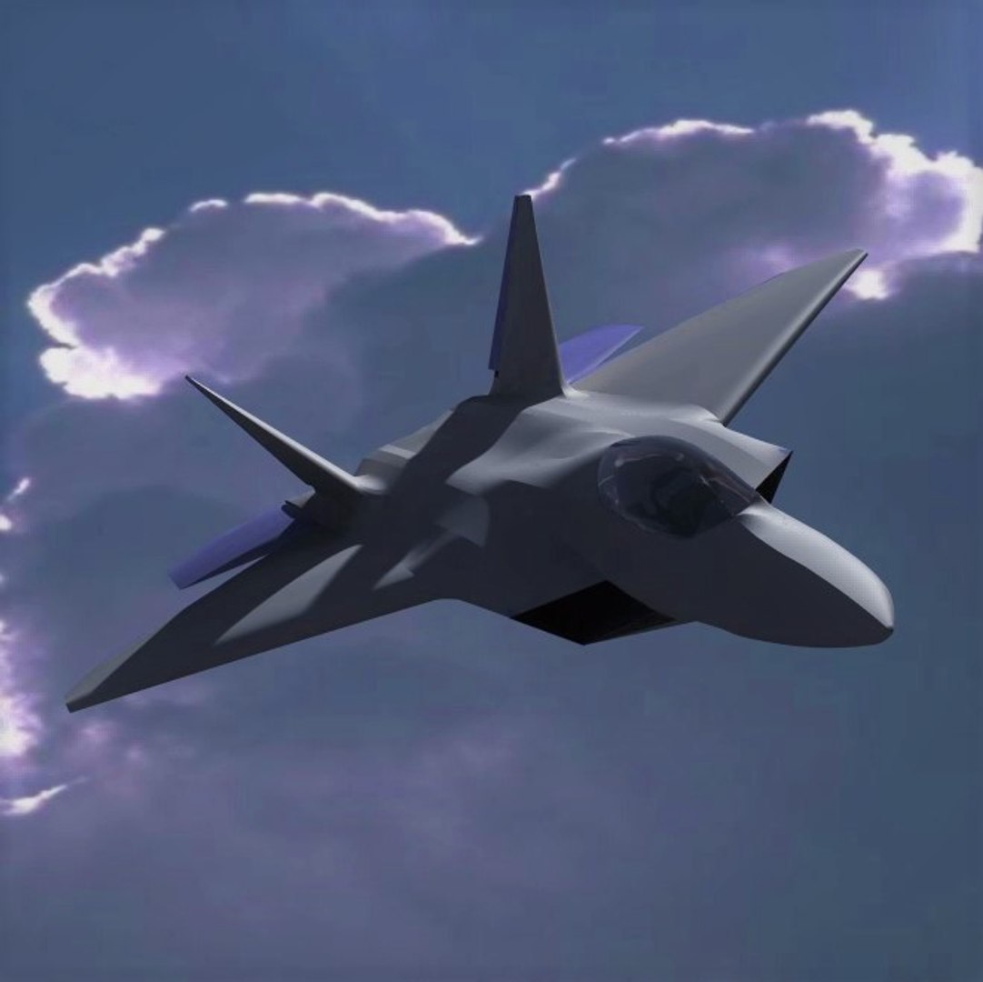 F 22 Raptor Project Low Res 3D Model - TurboSquid 1979659