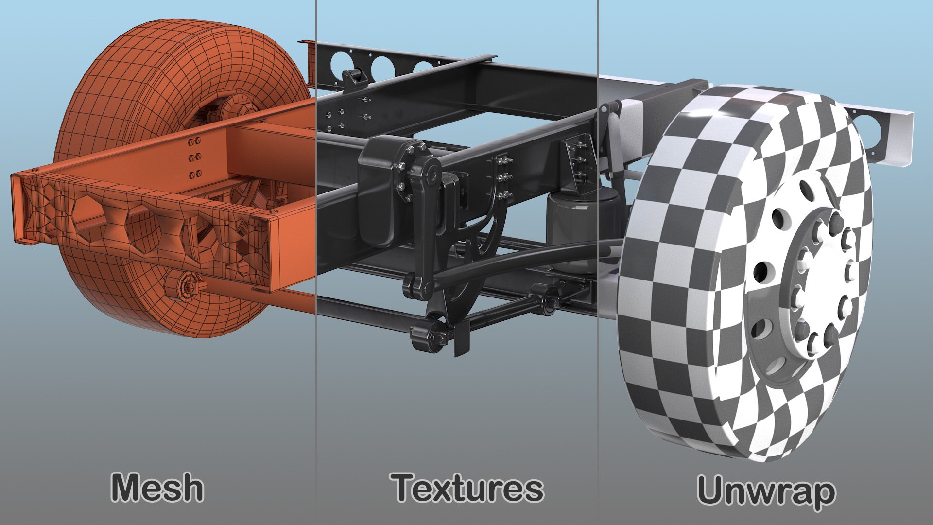 3D Model Bus Suspension - TurboSquid 1545365