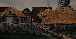 Pacote de construção medieval de Minecraft Modelo 3D $10 - .blend .obj .fbx  .dae - Free3D