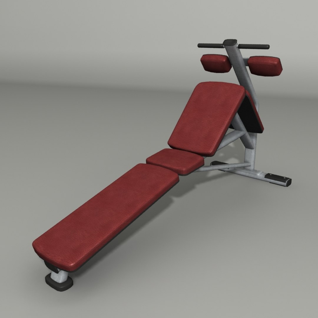 Obj Decline Abdominal Bench