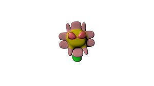 flower monster fbx free