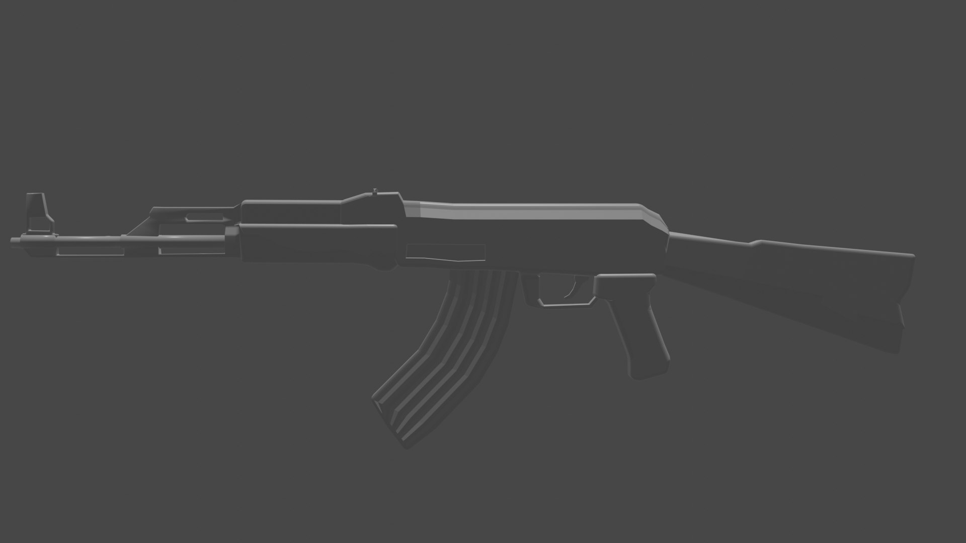 Ak Ak47 47 3D Model - TurboSquid 1464287