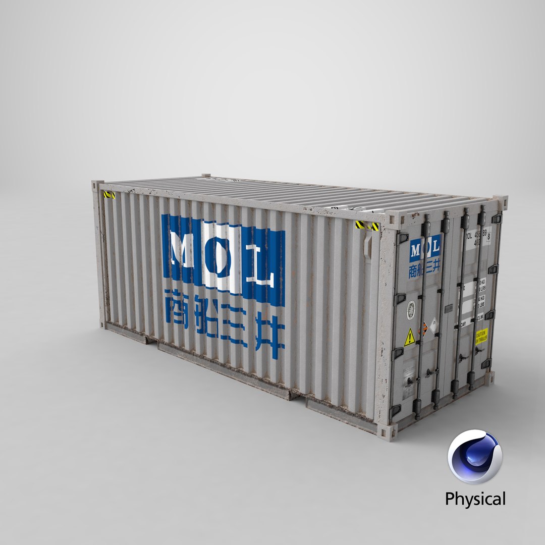 Shipping Container Mol 3D Model - TurboSquid 1494397