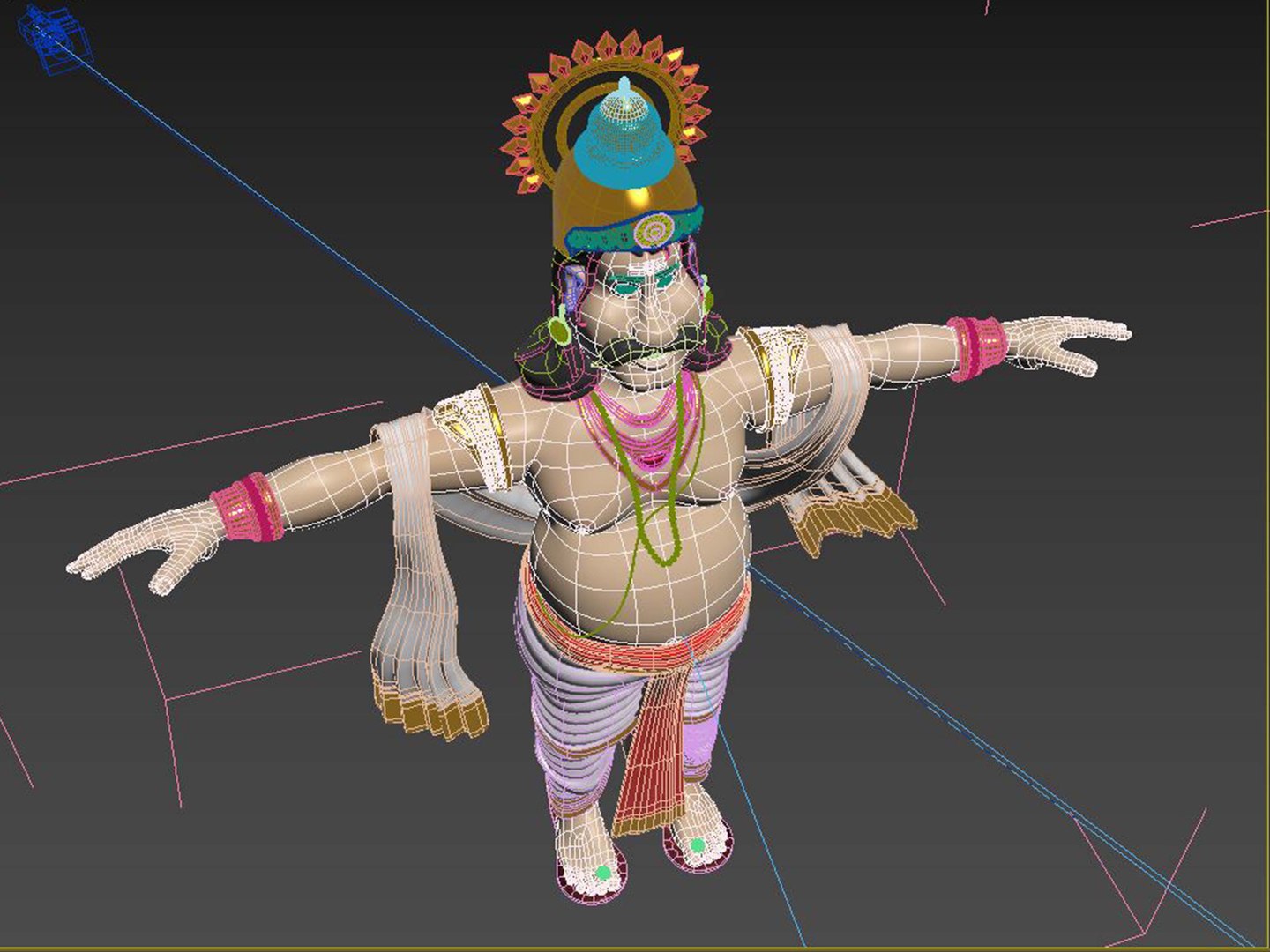 3D King Mahabali - TurboSquid 2345097
