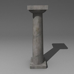 3d model doric column