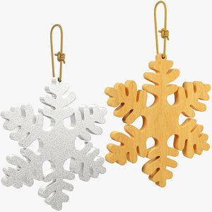 Snowflake Christmas Tree Toys Collection