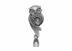 earring 026 Owl