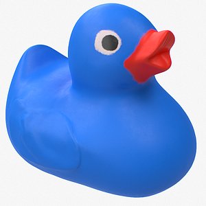 3D model Rubber Duck blue