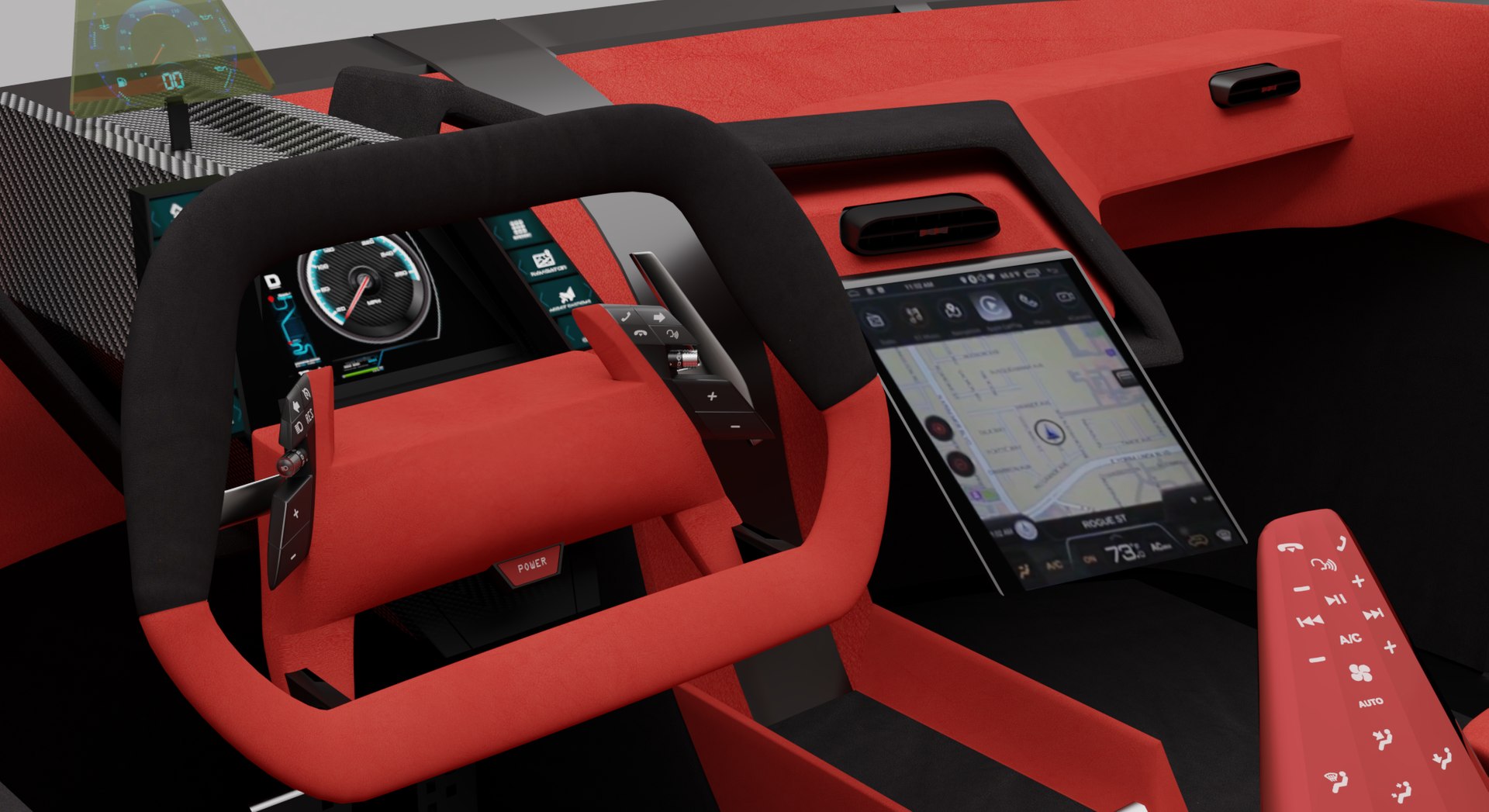 VEGA Supercar Virility And Character 3D Model - TurboSquid 1930880