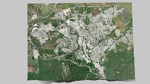 3D Cityscape Palma De Mallorca Spanish Island of Mallorca