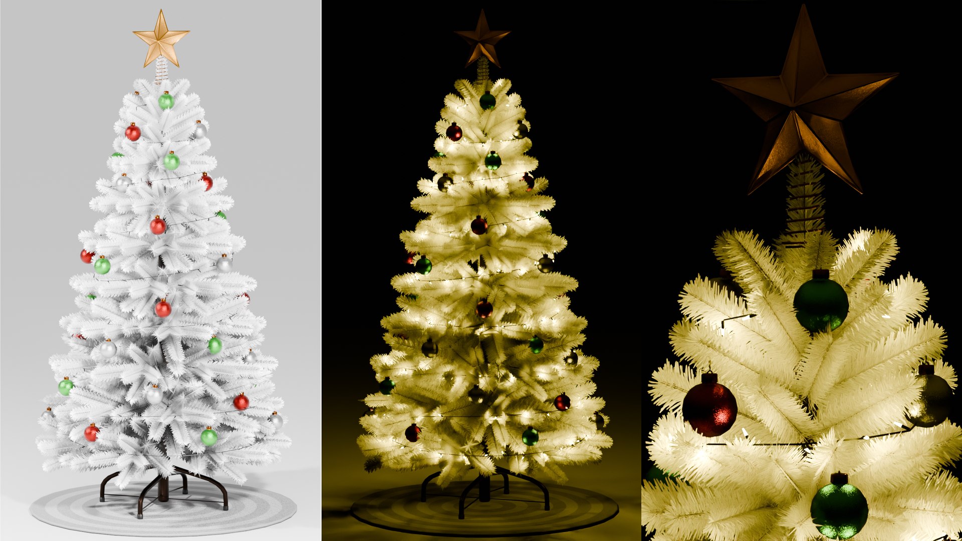 3D Christmas Tree - 3 Color Variants model https://p.turbosquid.com/ts-thumb/sC/jSn01e/Nf/christmastreealt/png/1738393799/1920x1080/fit_q87/7eaea5da2823269c148d54046e65481d5f603172/christmastreealt.jpg