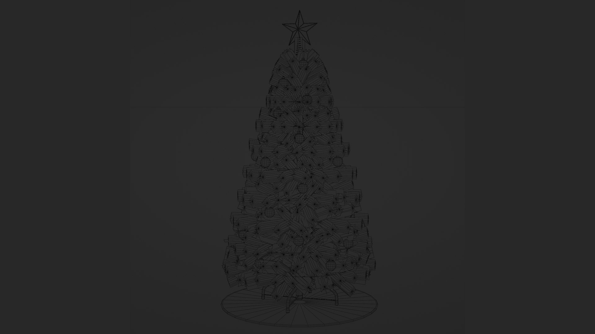 3D Christmas Tree - 3 Color Variants Model - TurboSquid 2345049